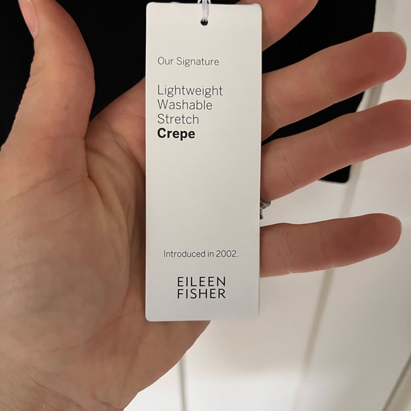 Eileen Fisher crepe wide leg pants new with tags - Picture 3 of 4